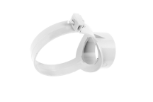 E.TUPLING 4\" SOIL STRAP BOSS (SIDE CLIP) - WHITE