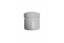 E.TUPLING 4\" SOIL SCREWED ACCESS CAP - WHITE