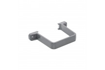 FLO DPSQ65 FLUSH PIPE CLIP; ANTHRACITE GREY