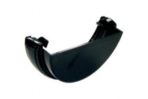 E.TUPLING 112MM HALF-ROUND EXTERNAL STOPEND - BLACK