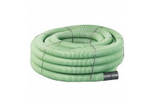 TWINWALL DUCTING - 110MM X 50M - GREEN (INC. COUP)