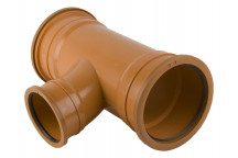 160MM X 110MM X 87½° TRIPLE SOCKET BRANCH