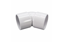 FLOPLAST S/WELD OBTUSE BEND 45 DEG OBTUSE OFFSET; 40MM WHITE
