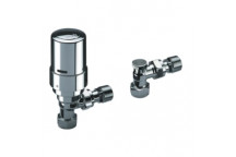 DANFOSS 8/10/15MM DANFOSS RAS-D2 ANGLED CHROME TRV WITH LOCKSHIELD