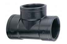 PLASSON 90MM DEGREE THREADED TEE 1 1/4\"