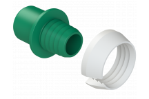 POLYFAST DARK GREEN PE ADAPTOR SET; 25 X 1/2\"