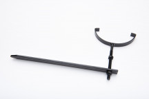 112MM ROUNDSTYLE RISE & FALL BRACKET (COATED BLACK)