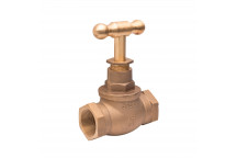 *PLASSON STOP TAP (DZR) - 25MM X 25MM