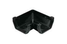 E.TUPLING 114MM SQUARE 90DEG ANGLE - BLACK