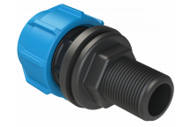 POLYFAST TANK CONNECTOR;25MM X 3/4\"