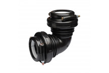 PLASSON 90MM DEGREE ELBOW - 160MM X 160