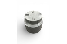 E.TUPLING 160MM SCREWED ACCESS PLUG - GREY