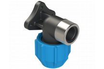 25mm X 3/4\" PLASTIC BIBTAP WALL FLANGE