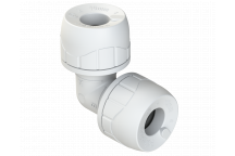 POLYPLUMB ENHANCED - 10MM ELBOW- WHITE