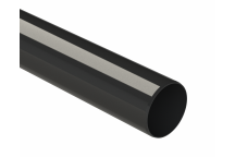 POLYPIPE SOIL PLAIN END PIPE; 4\"/110MM 3M BLACK
