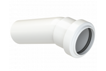 PUSHFIT SOIL BOSS BEND 157.5D;32MM WHITE