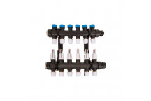 *UFH PLASTIC 15MM MANIFOLD PFIT; 6 PORT