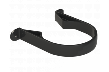 POLYPIPE RING-SEAL PIPE CLIPS (PLASTIC);4\"/110MM BLK