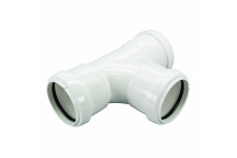 FLO PUSHFIT SWEPT TEE; 40MM WHT