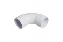 E.TUPLING SOLVENT WASTE 92.5 SWEPT - 32MM - WHITE