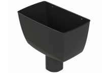 DPR68 HOPPER HEAD; 204Lx130Wx130H BLACK