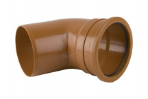 87.5° SINGLE SOCKET BEND 160MM