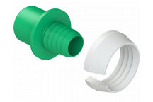 POLYFAST LIGHT GREEN PE ADAPTOR SET;25MM