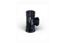 E.TUPLING SOLVENT SOIL ACCESS PIPE - BLACK