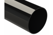 DPR68 ROUND DOWNPIPE; 4M BLACK