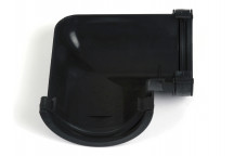 112MM ROUNDSTYLE CAST IRON EFFECT 90° GUTTER ANGLE