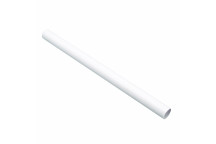 FLO OVERFLOW PIPE; 3M LENGTH WHT