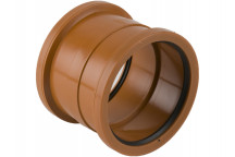 160MM DOUBLE SOCKET PVC (BS) COUPLER