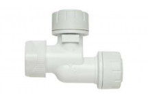 POLYPLUMB BENT SERVICE VALVE;90D 15X15MM