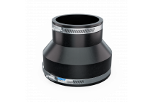 FERNCO PVC FLEXIBILE ADAPTOR 155-163 / 101-111 (6\" PVC - 4\" PVC)