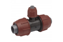 PLASSON REDUCING TEE 63MM X 32MM X 63MM BARRIER