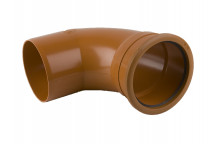 160MM X 87½° SINGLE SOCKET BEND