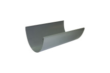 FLOPLAST XTRAFLO 4M GUTTER;170MM GRY