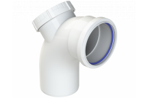 POLYPIPE RING-SEAL ACCESS BEND; 4\"/110MM 92.5DEG WHI