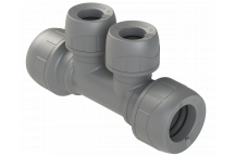 POLYPLUMB PIB SINGLESIDED MANIFOLD 2PORT
