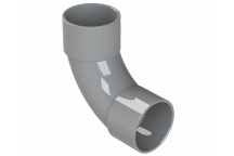 S/WELD SWEPT BEND 92.5DEG; 32MM WHITE