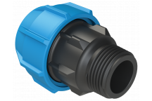 POLYFAST MALE ADAPTOR; 32MM X 1\" BSP