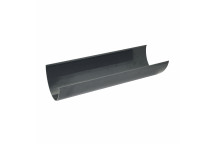 FLO RWHCP115 HI-CAP GUTTER; 4M ANTH GREY