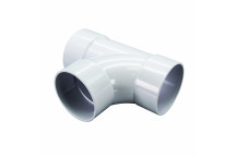 FLOPLAST S/WELD SWEPT TEE 92.5 DEG; 50MM WHITE