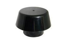 FLOPLAST RING-SEAL SOIL EXTRACT COWL; 4\"/110MM BLACK