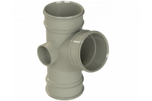 S2000 SINGLE BRANCH; 4\"/110MM 104DEG SOLVENT GREY