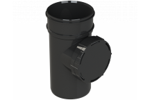 S2000 SHORT ACCESS PIPE; 4\"/110MM BLACK