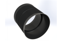 4\" (114MM) GENERAL PURPOSE DUCTING STRAIGHT CONNECTOR