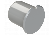 PUSHFIT SOCKET STOP END PLUG; 32MM GREY