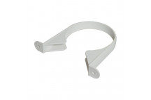 E.TUPLING SOIL PIPE CLIP - WHITE