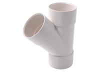 E.TUPLING 135DEG Y BRANCH - 50MM - WHITE